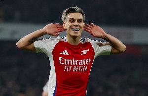 B体育-英媒：国米已与阿森纳就特罗萨德进行接触，球员不满足于仅任替补